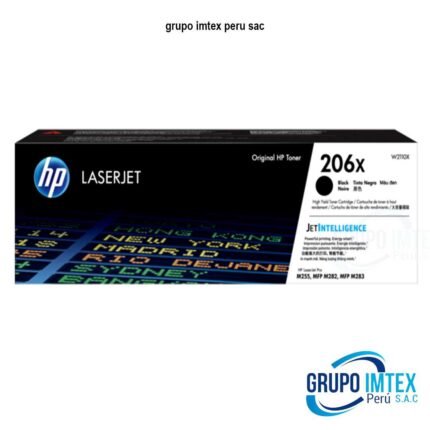 Toner HP 206x W2110X L.J. M255 Black 3,150 PGS - Imagen 2