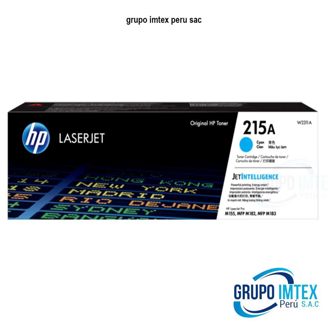 Toner HP W2311A (215A) L.J. Cyan 850 PAGS