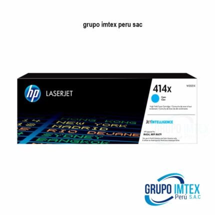 Toner HP W2021X 414X L.J. M454 Cyan 6,000 PGS - Imagen 2