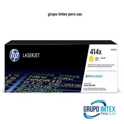 Toner HP W2022X 414X L.J. M454 Yellow 6,000 PGS - Imagen 2