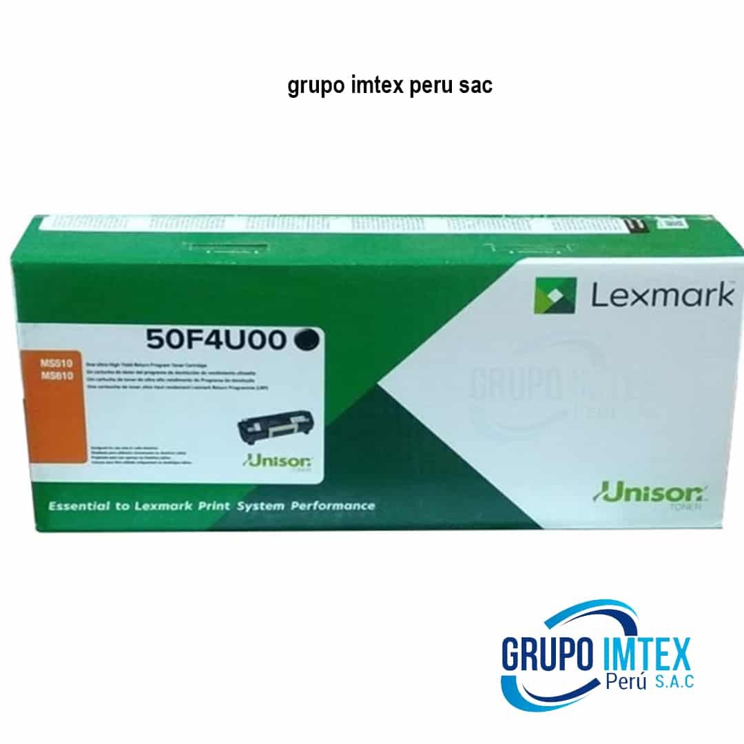 TONER LEXMARK 50F4U00 20,000 PAG