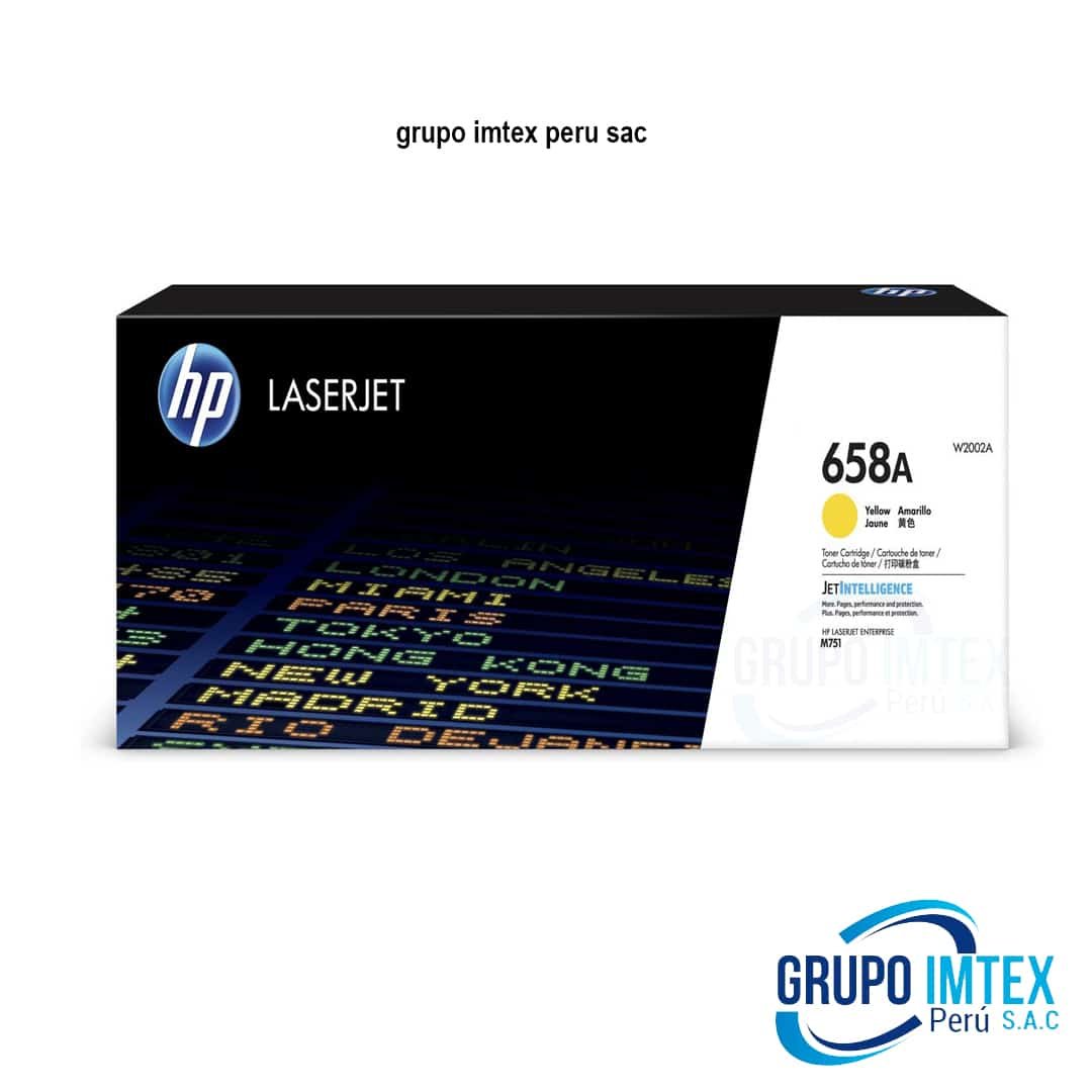 Toner HP W2002A (658A) L.J. M751 Yellow 6,000 PGS