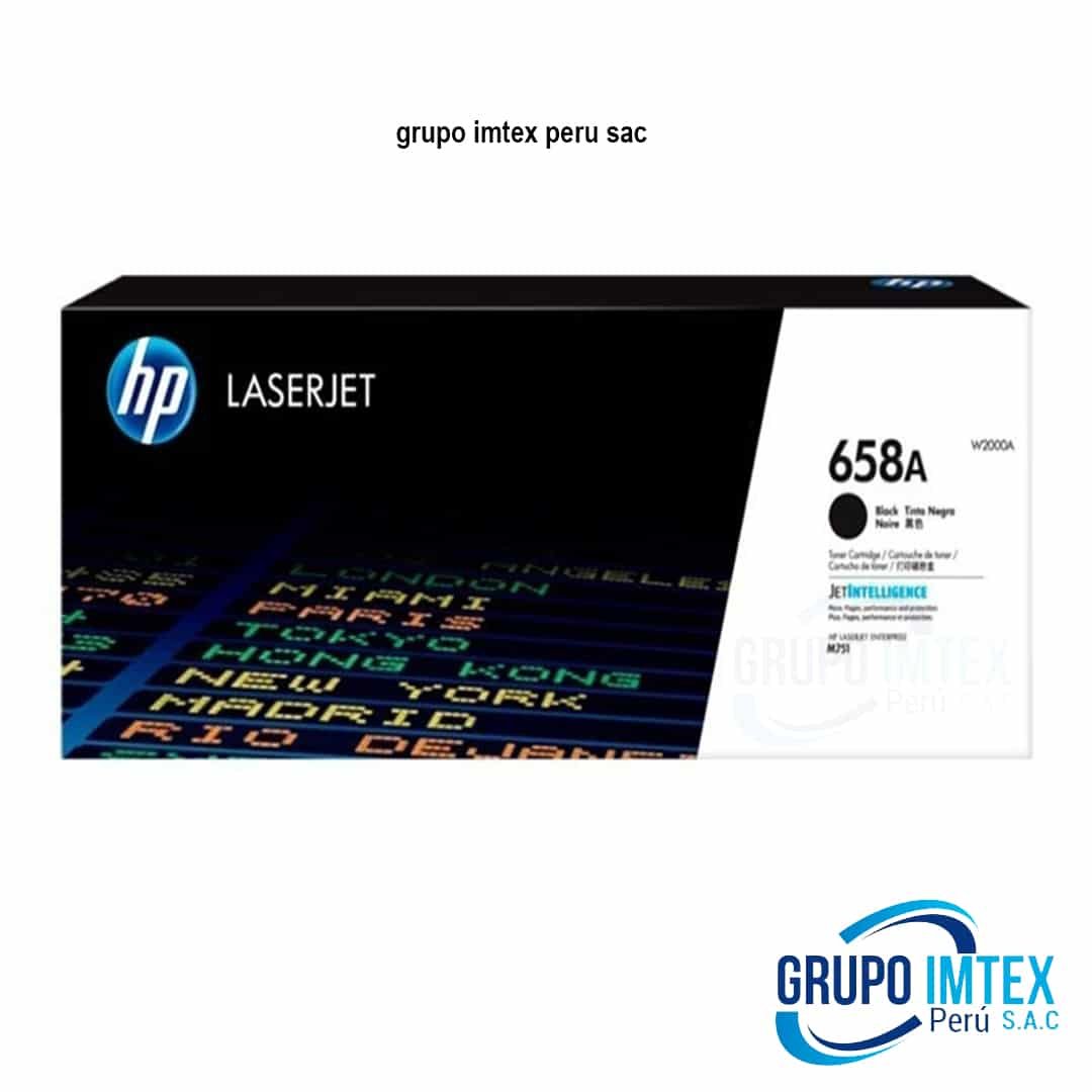 Toner HP W2000A (658A) L.J. M751 Black 7,000 PGS