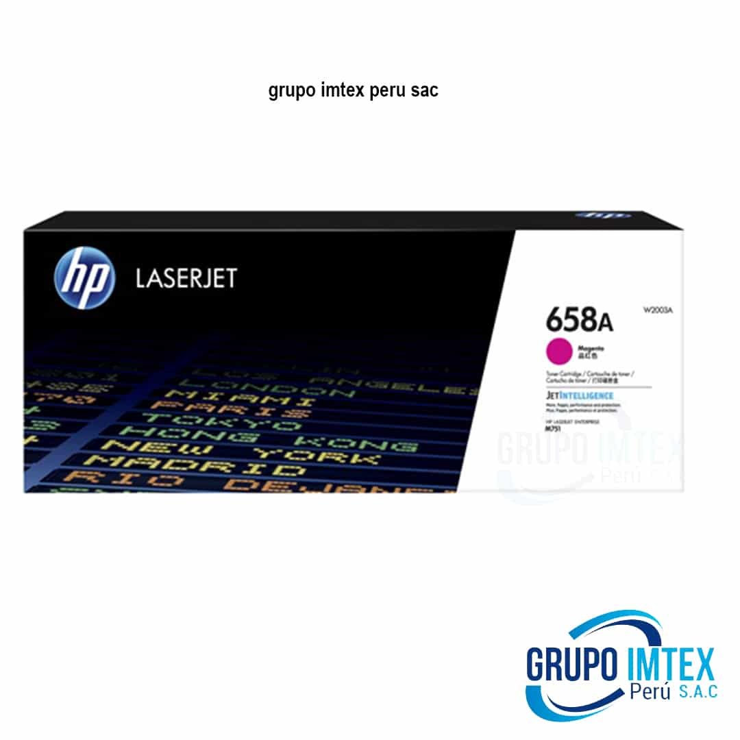 Toner HP W2003A (658A) L.J. M751 Magenta 6,000 PGS