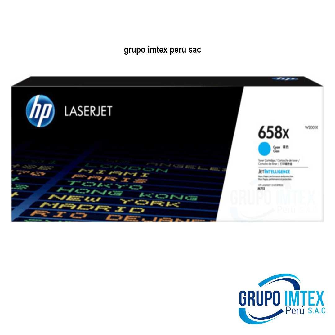 Toner HP W2001X (658X) L.J. M751 Cyan 28,000 PGS