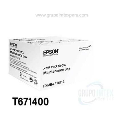 CAJA DE MANTENIMIENTO EPSON T671400