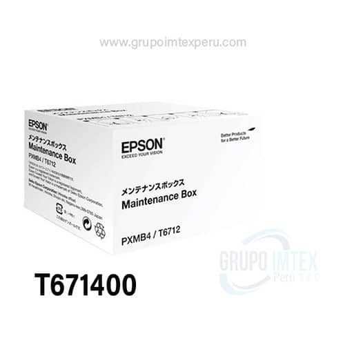 CAJA DE MANTENIMIENTO EPSON T671400