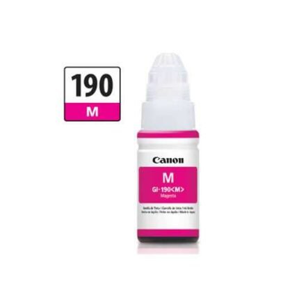 Botella De Tinta Canon GI-190 Magenta Pixma G2100, G2101, G2110, G2111 - Imagen 2