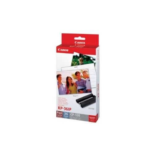 KIT CANON TINTA+PAPEL KP-36IP 4″ X 6″ (36 SHEETS)