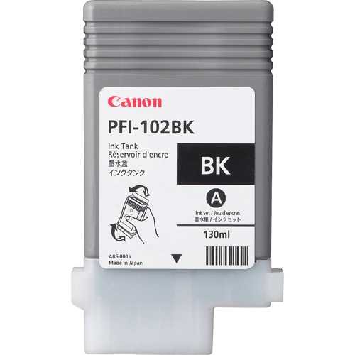 TINTA CANON PFI-102BK NEGRO