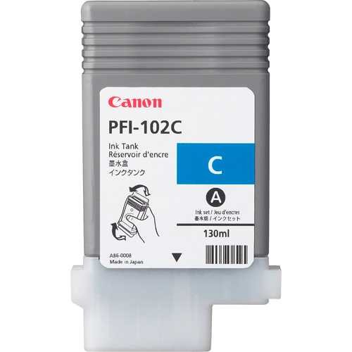 TINTA CANON PFI-102C CYAN