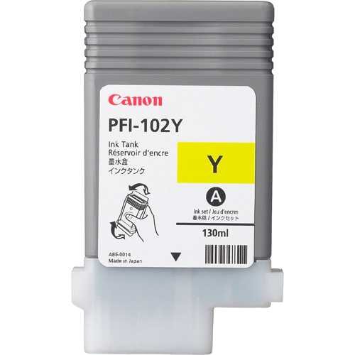 TINTA CANON PFI-102Y AMARILLA