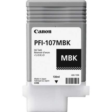 TINTA CANON PFI-107MBk MATE NEGRO - Imagen 2