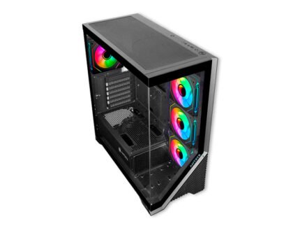 CASE ANTRYX FX650 ARGB FAN X4 VIDRIO TEMPLADO AC-FX650K S/FUENTE - Imagen 2