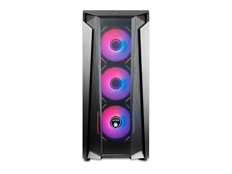 CASE ANTRYX RX 570 ARGB FAN X3 VIDRIO TEMPLADO AC-RX570K S/FUENTE