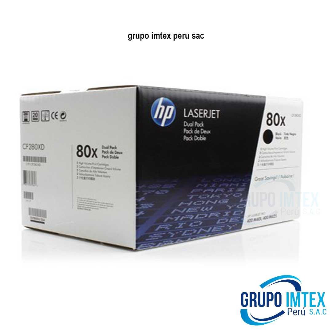 TONER HP CF280XD (80XD) L.J. M401N NEGRO