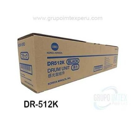Cilindro Konica Minolta Dr-512K Para Bizhub 554E, C281, 364