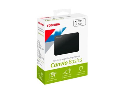DISCO DURO TOSHIBA 1TB EXTERNO CANVIO BASIC 3.0