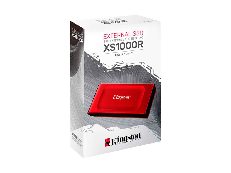 DISCO SOLIDO KINGSTON SSD 2TB EXTERNO RED USB-TIPO-C /USB 3.2 SXS1000R/ 2000GB