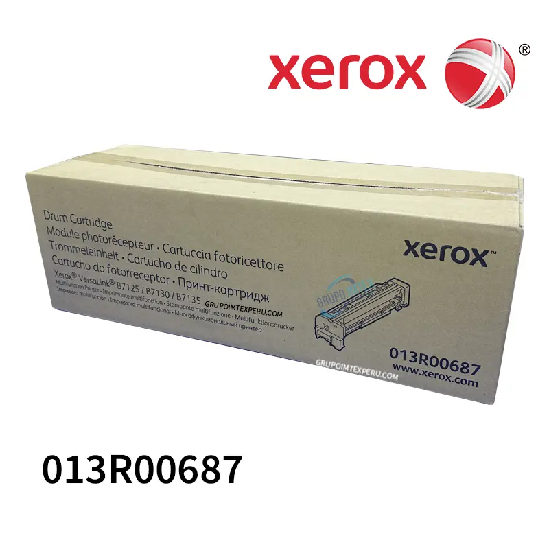 Drum Xerox 013R00687  Para  B7125, B7130, B7135