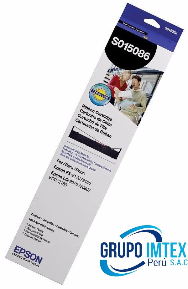 cinta epson s015086 lq-2170, lq2070, lq-2080, fx-2170, fx-2180