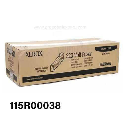 FUSOR XEROX 115R00038 PHASER 7400 Rendimiento 80000 PG.