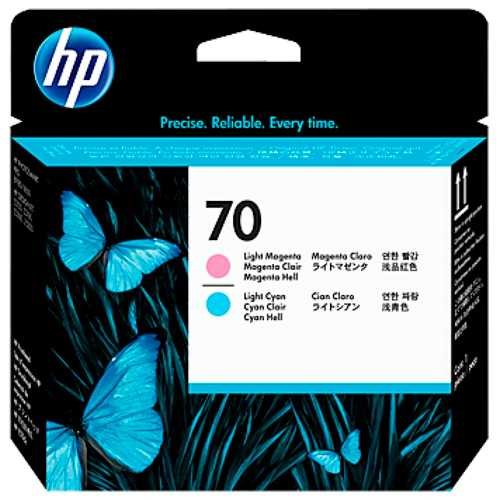 CABEZAL HP C9405A (70) LT CYAN Y LT MAG.