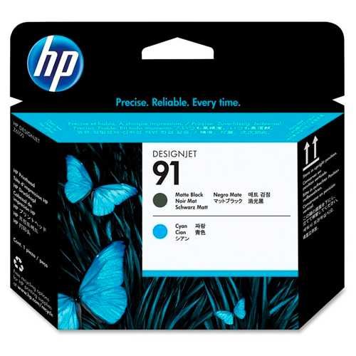 CABEZAL HP C9460A (91) MATTE BLACK Y CYAN