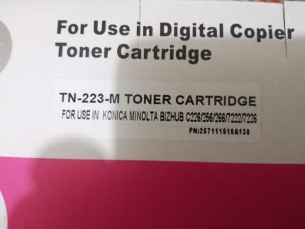 TONER KONICA MINOLTA TN-223 COMPATIBLE BIZHUB C226/266 MAGENTA - Imagen 2