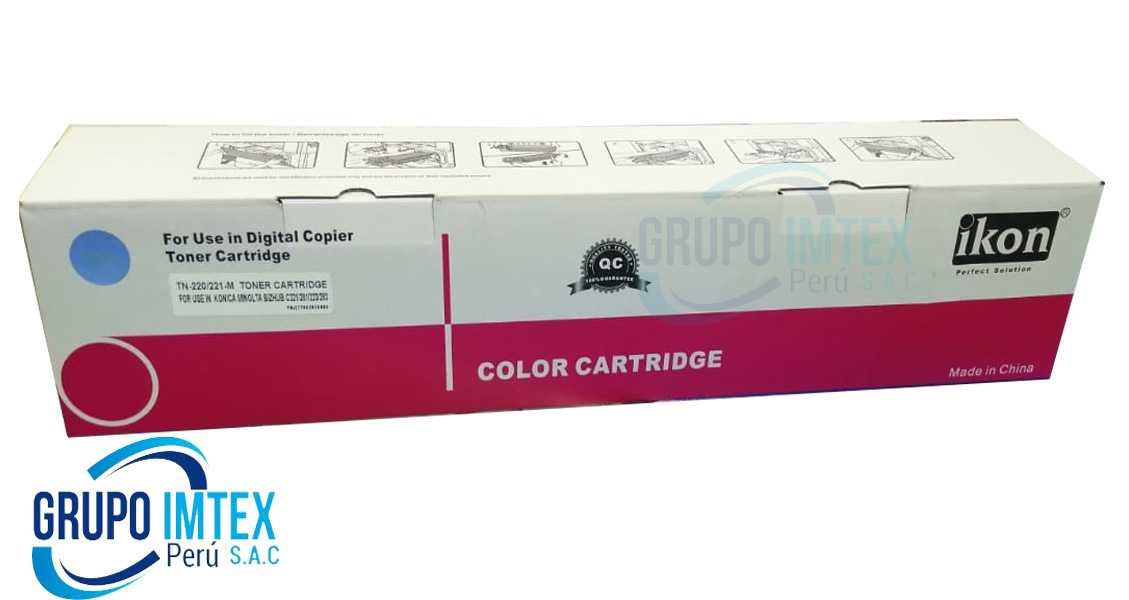 TONER KONICA MINOLTA BIZHUB C221/281/223/283 TN-220 MAGENTA