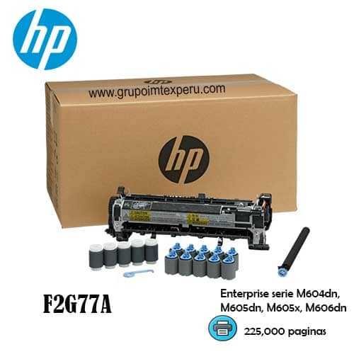 kit de mantenimiento hp f2g77a enterprise m604dn, m605dn