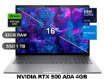 LAPTOP WORKSTATION HP ZBOOK 8G1I ULTRA 7-255H/ 32GB/ SSD1TB/ RTX500 4GB/ W11P/ BN4E7LT/ 16