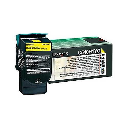 TONER LEXMARK C544X1YG YELLOW