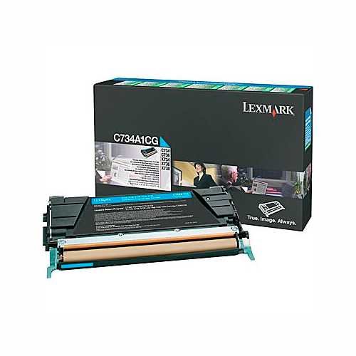 TONER LEXMARK C734A1CG CYAN