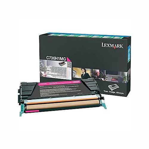 TONER LEXMARK C736H1MG