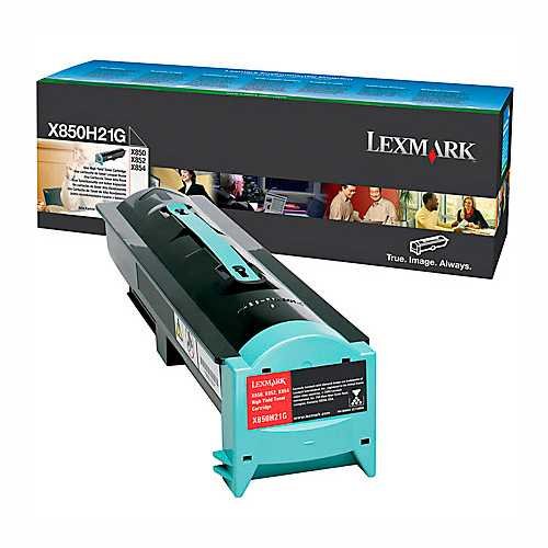 TONER LEXMARK X850H21G