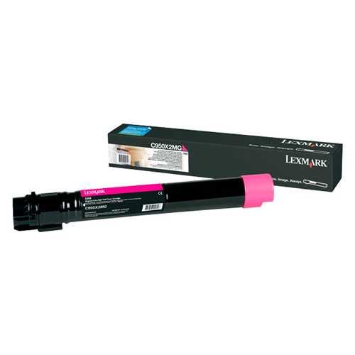 TONER LEXMARK C950X2MG MAGENTA HIGH CAP. 22KPG