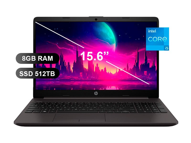 Laptop HP 250 G10 I5-1334U/ 8GB/ SSD512GB/ 15.6/ FREE/ 9E4Y4LT