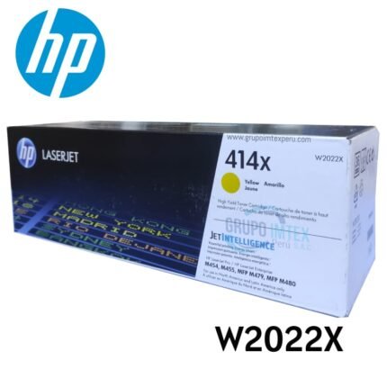 Toner HP W2022X 414X L.J. M454 Yellow 6,000 PGS