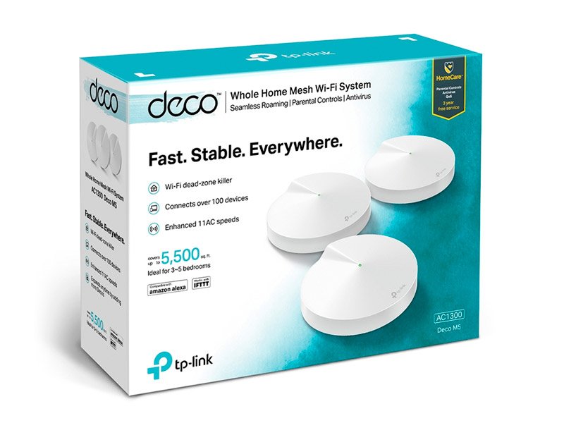 MESH TP-LINK DECO M5-3 AC1300 3-PACK