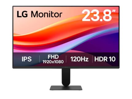 MONITOR LG 24U411A-B 120HZ/ 5MS/ IPS/ FHD/ VGA/ HDMI/ HDR10/ 23.8