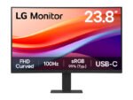 MONITOR LG 24U421A-B CURVO 23.8 100HZ/5MS FHD VA/USB-C/HDMI MONITOR LG 24U421A-B CURVO 23.8 100HZ/5MS FHD VA/USB-C/HDMI