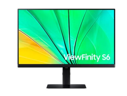 MONITOR SAMSUNG LED LS24D600EALXPE VIEWFINITY S6 100HZ/ 5MS/ HDMII/ DP/ 2560X1440/ 24 pulgadas