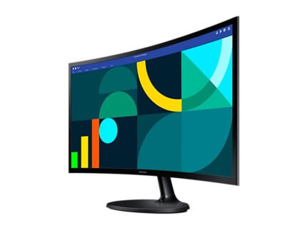 MONITOR SAMSUNG LS24D360GALXPE 24  Curvo 100HZ/4MS HDMI x1/ VGA x1 - Imagen 2