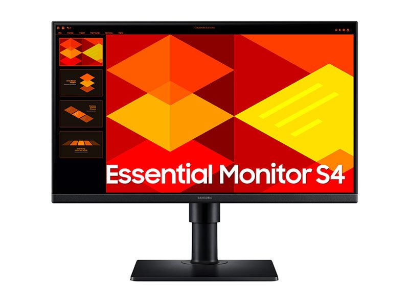 MONITOR SAMSUNG LS24D400GALXPE 24 ESSENTIAL S4 IPS FHD 100HZ/ 5MS