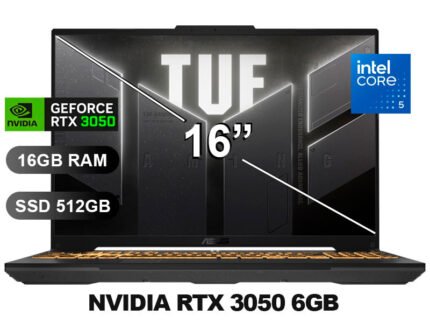 LAPTOP ASUS TUF GAMING FX607VJ-RL009  I5-210H/ 16GB/ SSD512GB/ RTX3050-6GB/ 16