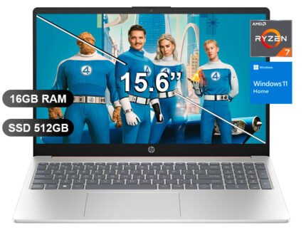 LAPTOP HP 15-FC0077LA RYZEN7 7730U/ 16GB/ SSD512GB/ W11H/ 15.6 / AY6S8LA