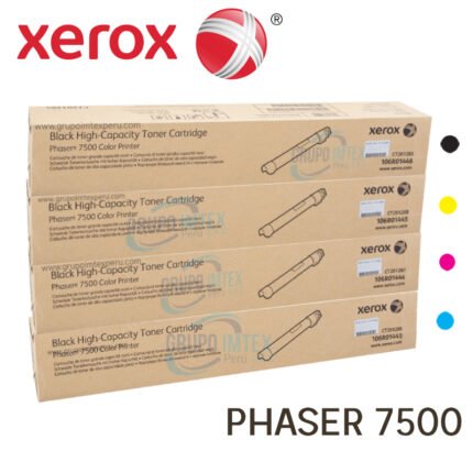 TONER XEROX 106R01445 YELLOW PHASER 7500 - Imagen 2