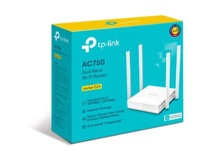 ROUTER TP-LINK AC750 DOBLE BANDA ARCHER C24