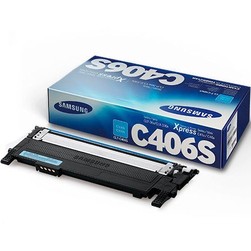 TONER SAMSUNG CLT-C406S (HP ST988A) CYAN 1,000 PAG